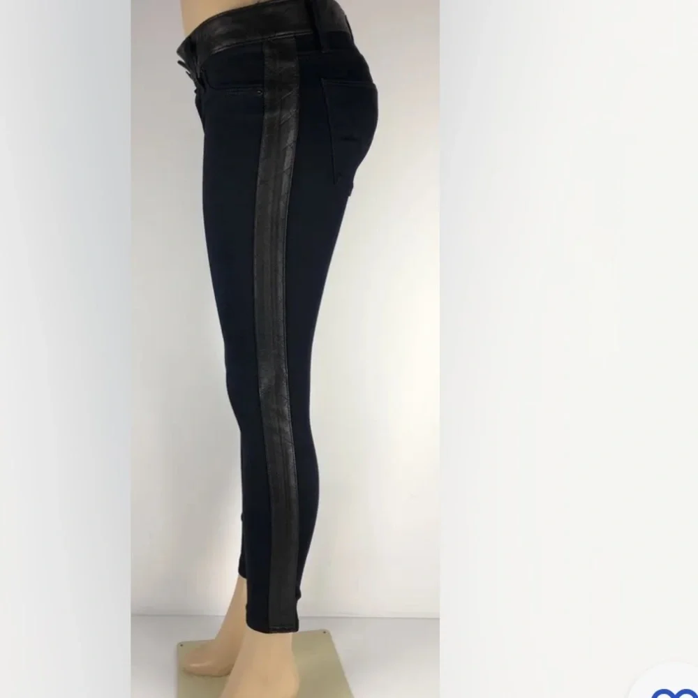 Hudson Women's | Leeloo Super Skinny Cropped black jeans, sz 27. Great used